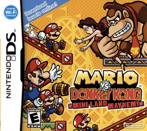 Mario Vs. Donkey Kong - Mini-Land Mayhem! box art