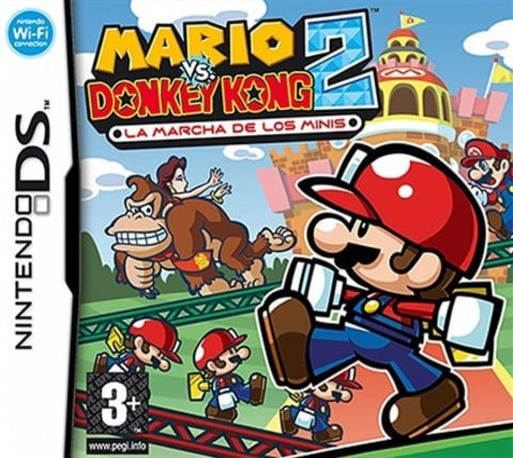 Mario Vs. Donkey Kong 2 - March Of The Minis — box-2D (SP)