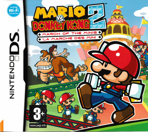 Mario Vs. Donkey Kong 2 - March Of The Minis — box-2D (EU)