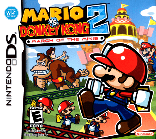 Mario Vs. Donkey Kong 2 - March Of The Minis box art