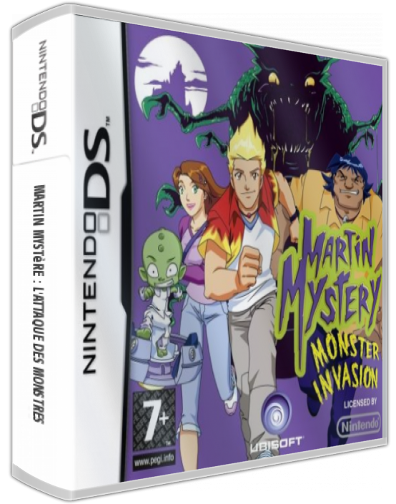 Martin Mystère - L'attaque Des Monstres — box-3D (EU)