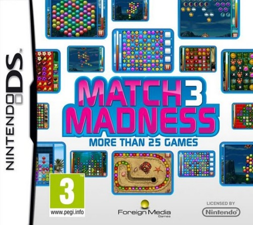 Match 3 Madness box art