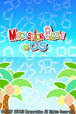Matchstick Puzzle By Ds — sstitle (WOR)