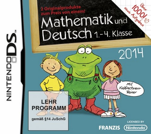 Mathematik und Deutsch - 1.-4. Klasse - 2014 box art