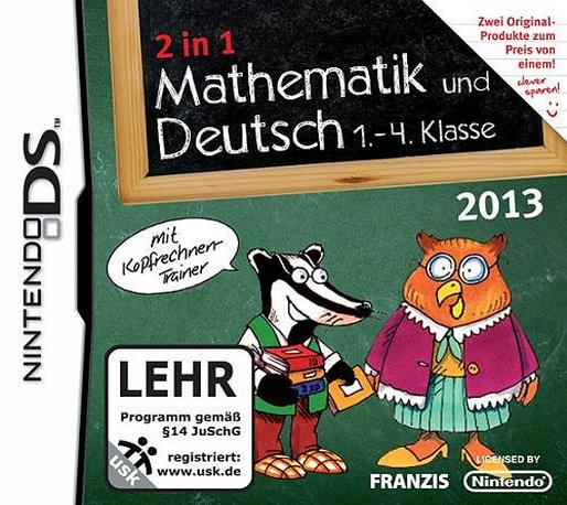 Mathematik und Deutsch - 1.-4. Klasse - 2013 box art