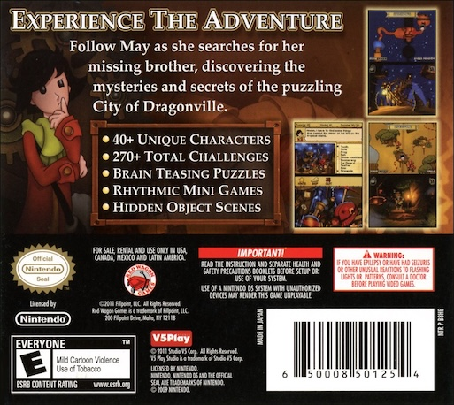 May's Mystery - Forbidden Memories — box-2D-back (US)