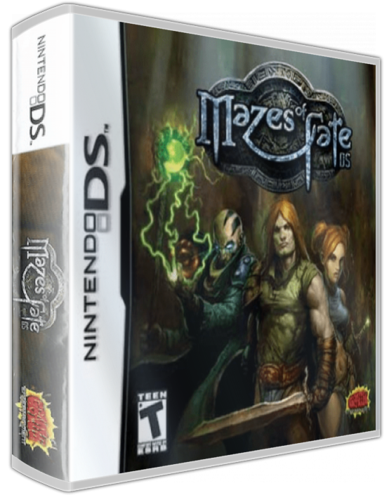 Mazes Of Fate Ds — box-3D (US)