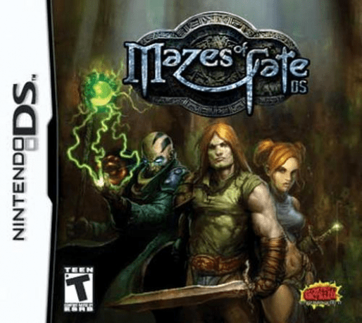 Mazes Of Fate Ds box art