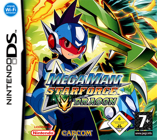 Mega Man Star Force Dragon — box-2D (EU)