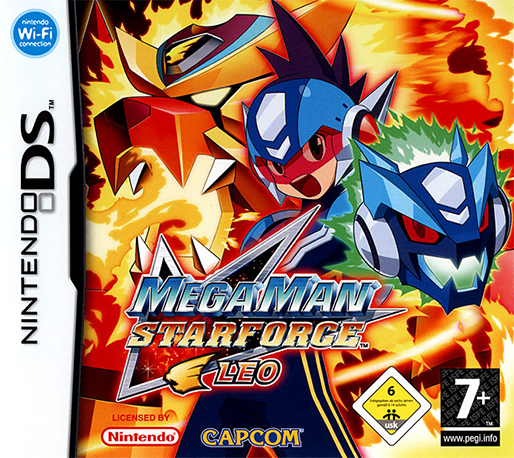 Mega Man Star Force Leo — box-2D (EU)