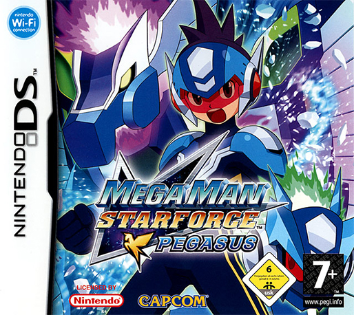 Mega Man Star Force Pegasus — box-2D (EU)