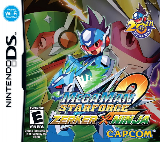 Mega Man Star Force 2 - Zerker X Ninja box art