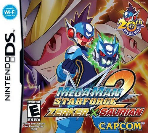 Mega Man Star Force 2 - Zerker X Saurian box art