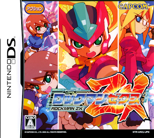 Mega Man Zx — box-2D (JP)