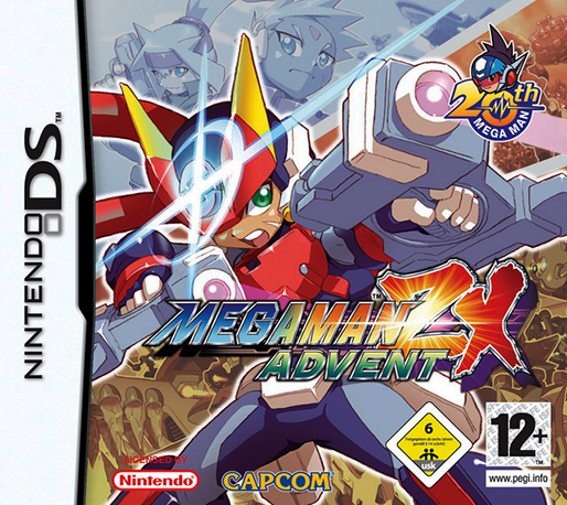 Mega Man Zx Advent — box-2D (EU)