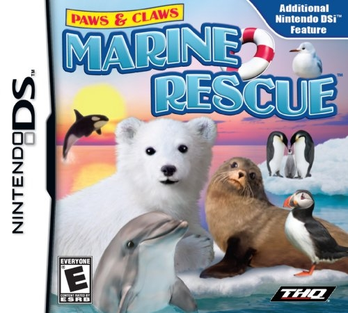 Paws And Claws - Marine Rescue box art