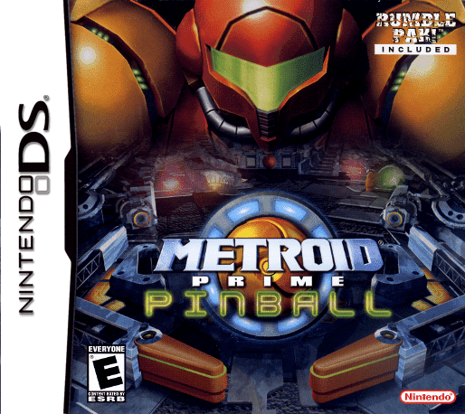 Metroid Prime Pinball box art