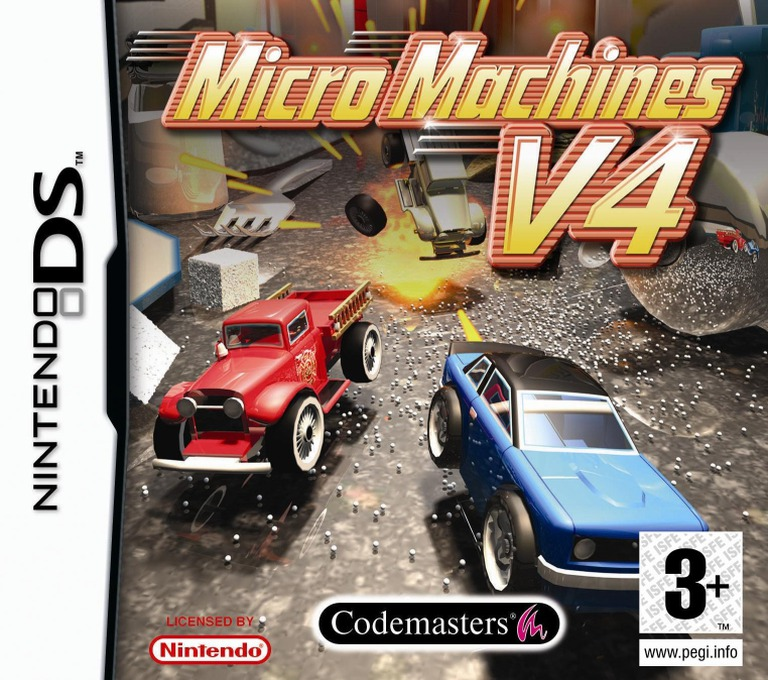 Micro Machines V4 — box-2D (EU)