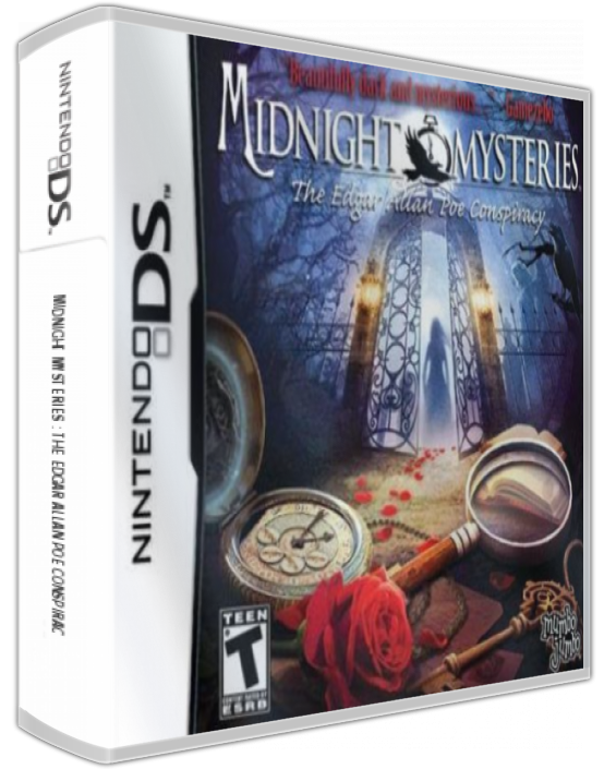 Midnight Mysteries - The Edgar Allan Poe Conspiracy — box-3D (US)