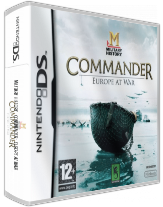 Military History - Commander - Europe At War — box-3D (EU)