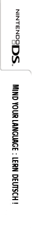 Mind Your Language - Lern Deutsch ! — box-2D-side (EU)