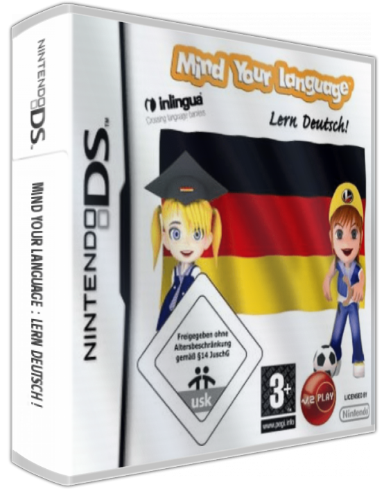 Mind Your Language - Lern Deutsch ! — box-3D (EU)