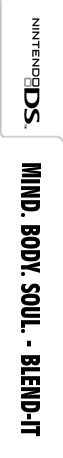 Mind. Body. Soul. : Blend-It — box-2D-side (EU)