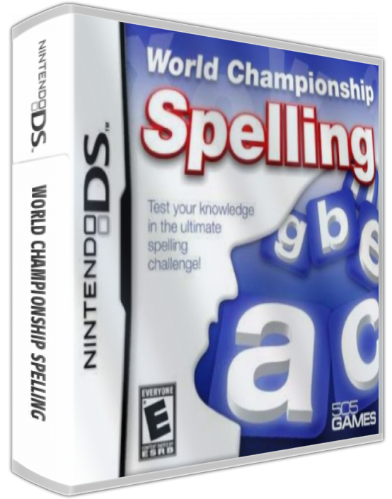 World Championship Spelling — box-3D (US)
