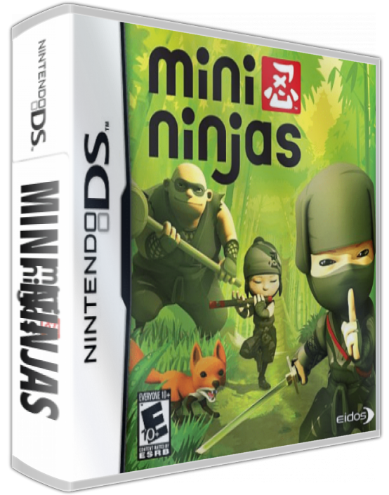 Mini Ninjas — box-3D (US)