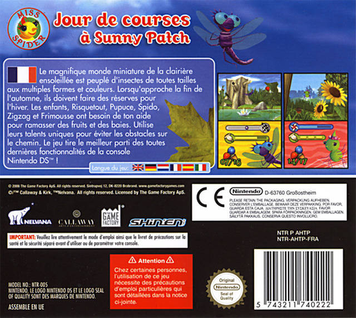 Miss Spider's Sunny Patch Friends - Harvest Time Hop And Fly — box-2D-back (EU)