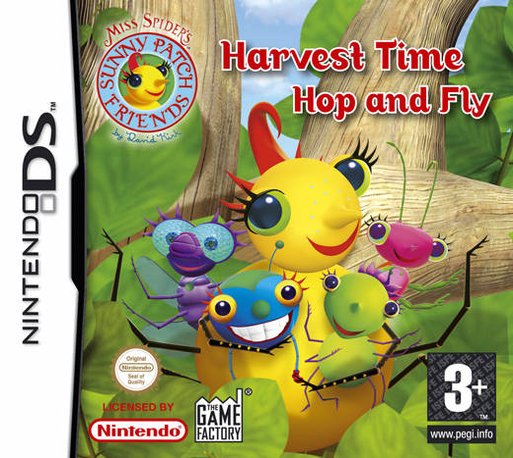 Miss Spider's Sunny Patch Friends - Harvest Time Hop And Fly — box-2D (EU)