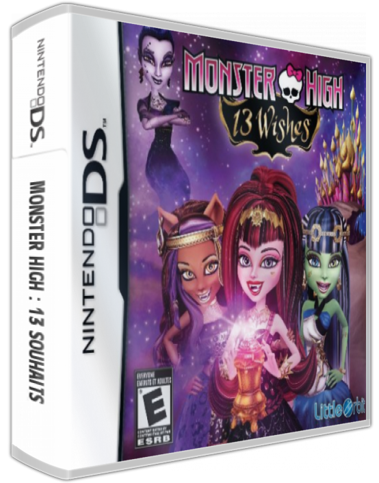 Monster High - 13 Souhaits — box-3D (US)