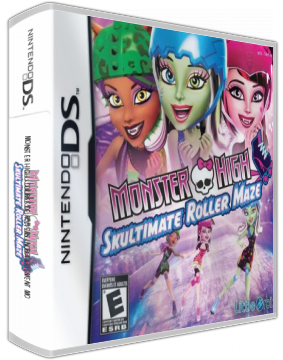 Monster High - Skultimate Roller Maze — box-3D (US)