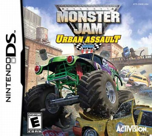 Monster Jam - Urban Assault box art