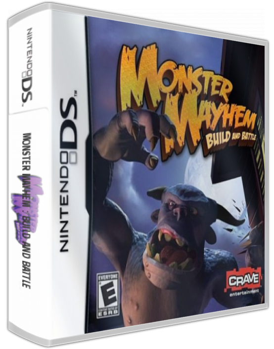 Monster Mayhem - Build And Battle — box-3D (US)