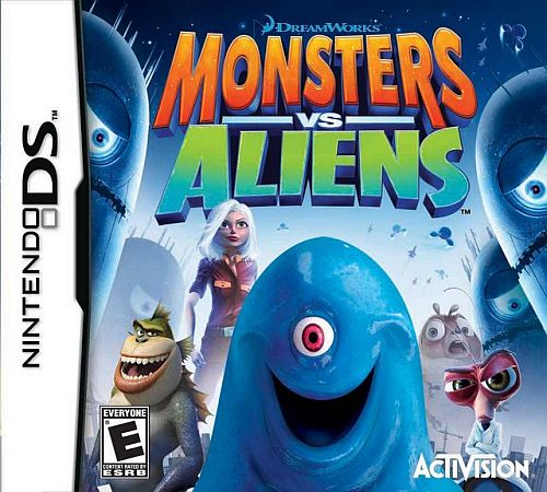Monsters Vs Aliens box art