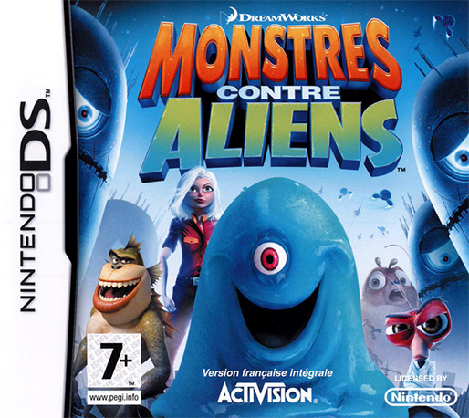Monsters Vs Aliens — box-2D (FR)
