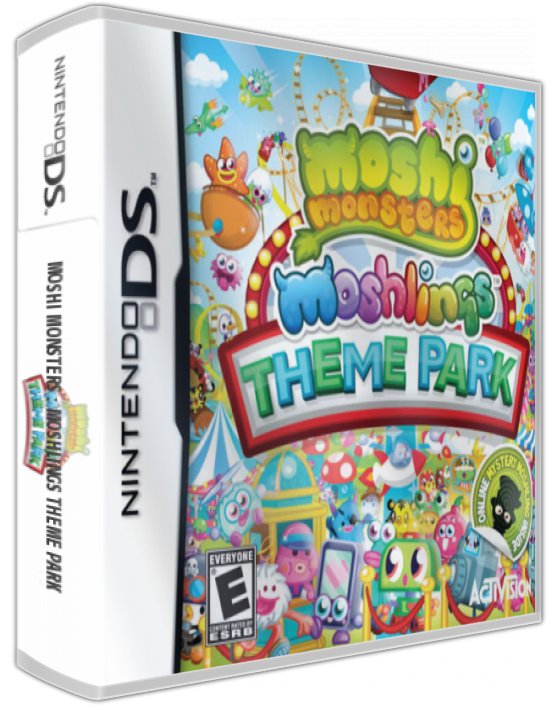 Moshi Monsters - Moshlings Theme Park — box-3D (US)