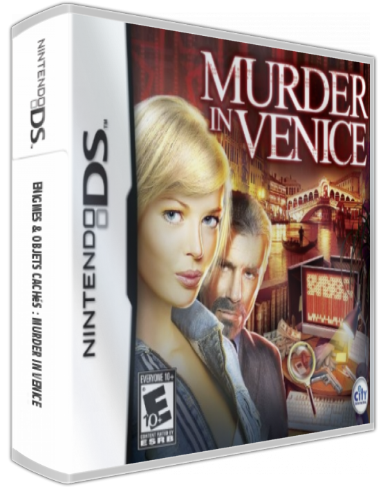Enigmes And Objets Cachés - Murder In Venice — box-3D (US)