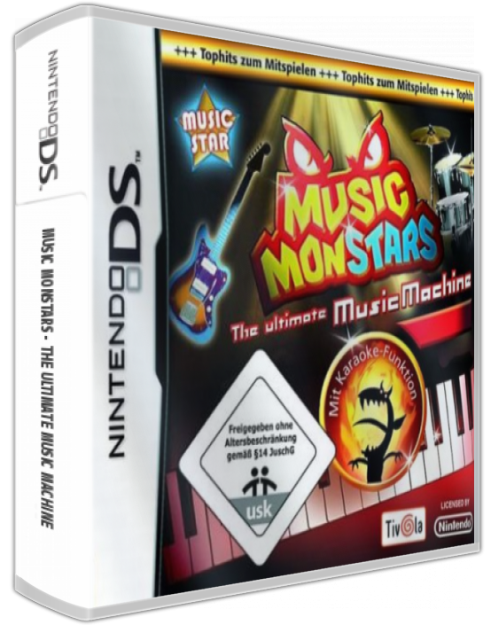 Music Monstars - The Ultimate Music Machine — box-3D (DE)