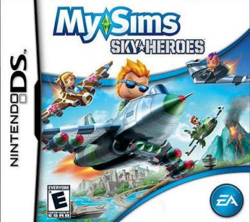 Mysims Skyheroes box art