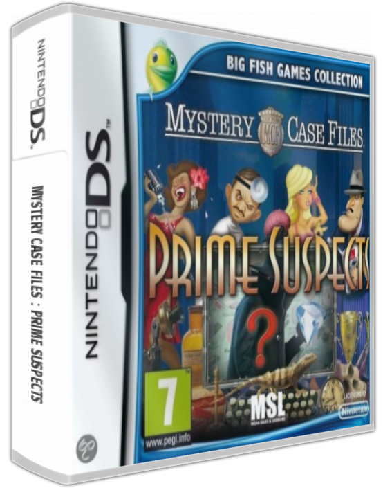 Mystery Case Files - Prime Suspects — box-3D (EU)