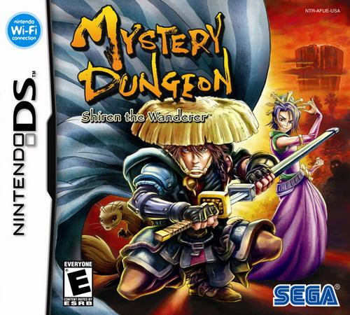 Mystery Dungeon - Shiren The Wanderer box art
