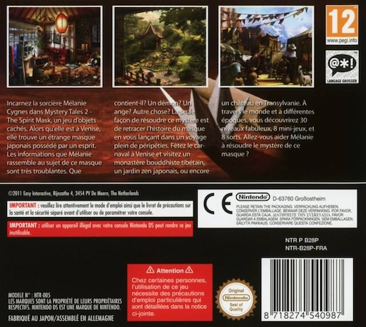 Mystery Tales 2 - The Spirit Mask — box-2D-back (EU)