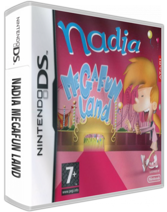 Nadia Megafun Land — box-3D (EU)