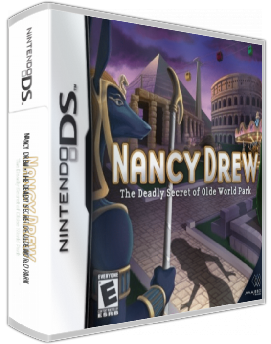 Nancy Drew - The Deadly Secret Of Olde World Park — box-3D (US)