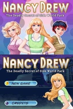 Nancy Drew - The Deadly Secret Of Olde World Park — sstitle (WOR)