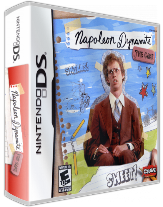 Napoleon Dynamite - The Game — box-3D (US)
