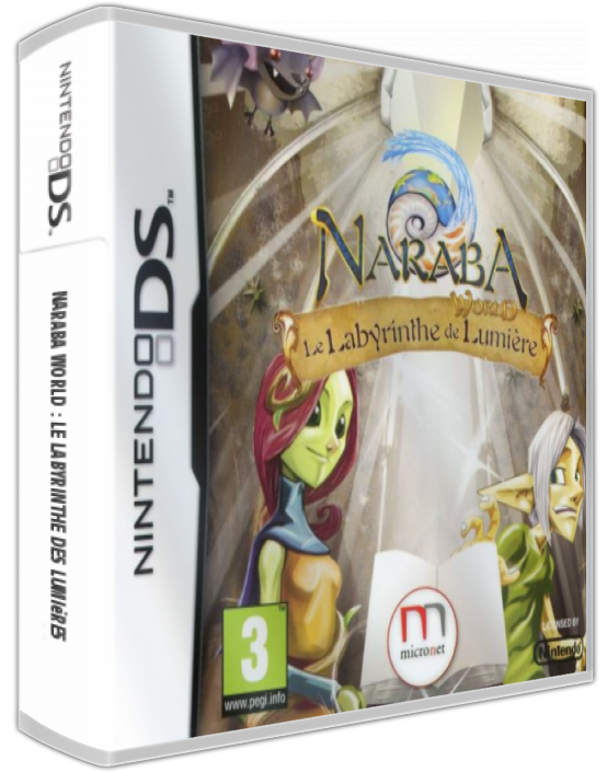 Naraba World - Le Labyrinthe Des Lumières — box-3D (FR)