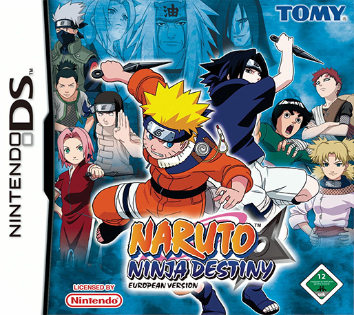 Naruto - Ninja Destiny — box-2D (DE)